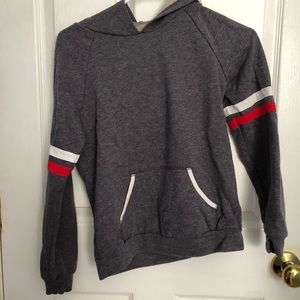 Small, Charlotte Russe, gray hoodie sweatshirt